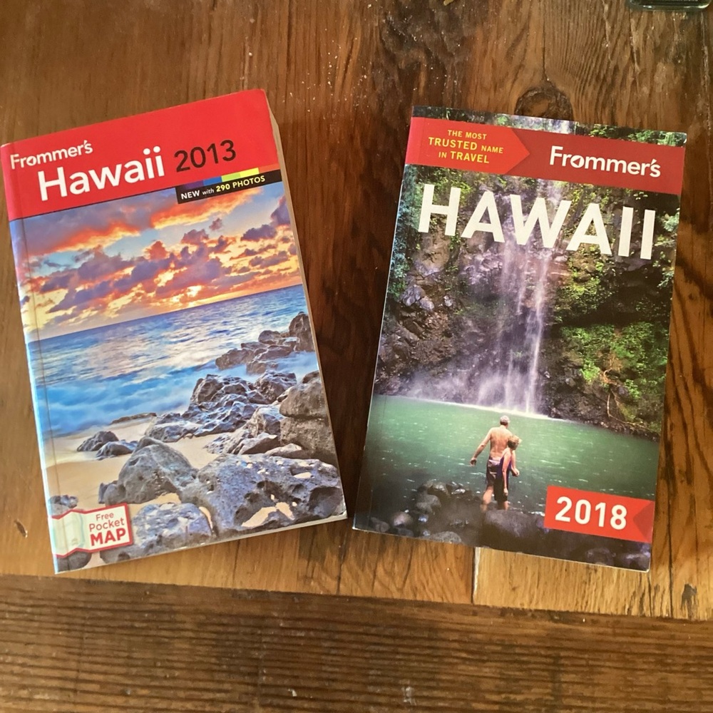 Frommer’s Hawaii Guide Books - 2013, 2018